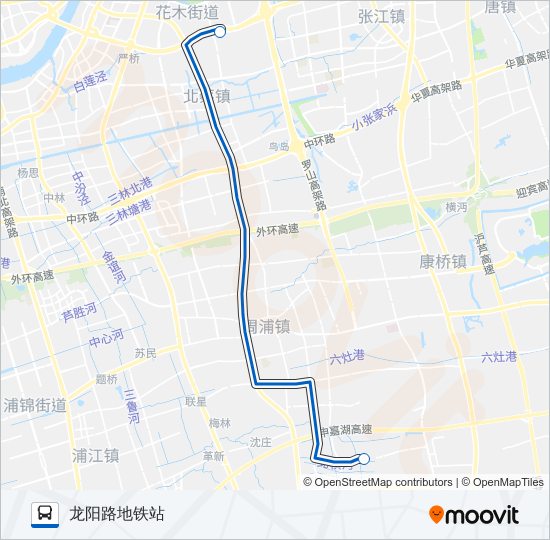 夏令公交接驳线 bus Line Map