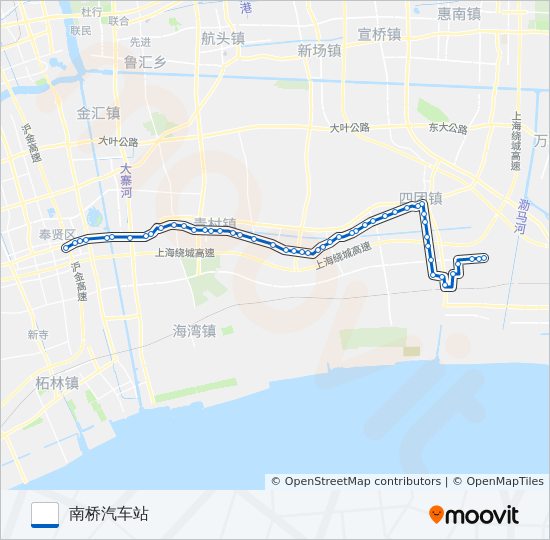 南邵线 bus Line Map