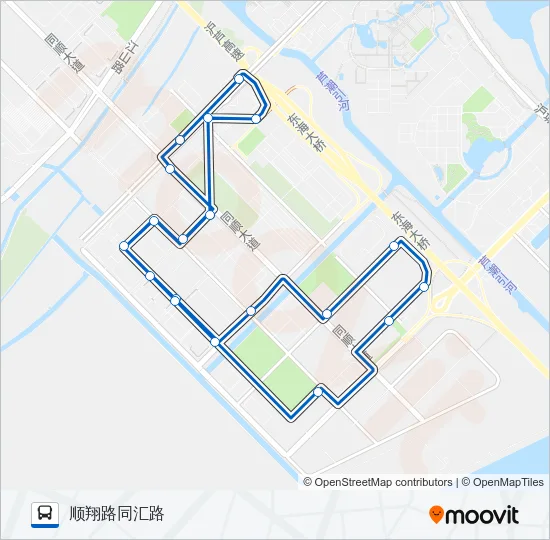 申港2路 Bus Line Map