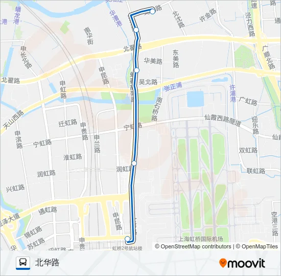 公交941定班路的线路图