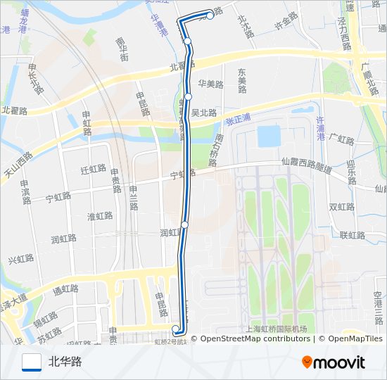 941定班 bus Line Map