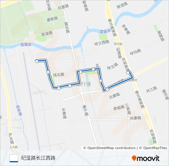 宝山20路 bus Line Map