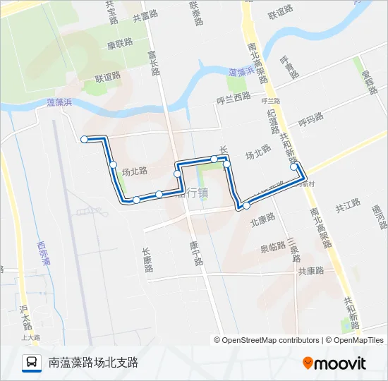 宝山20路 Bus Line Map