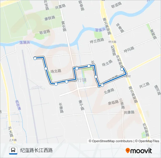 宝山20路 Bus Line Map