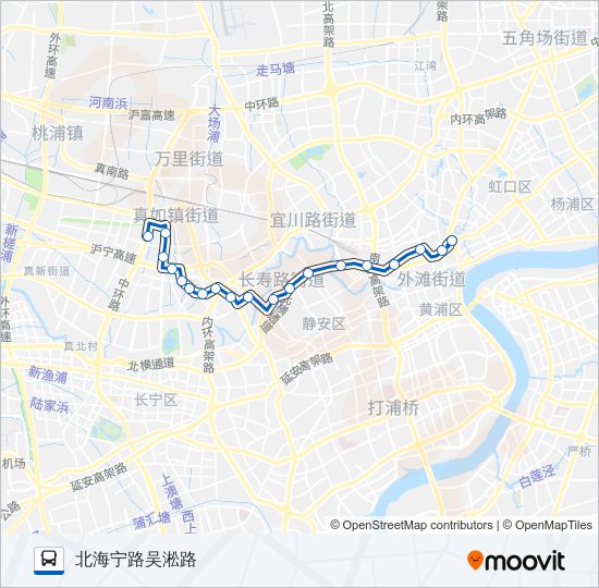 63路 bus Line Map