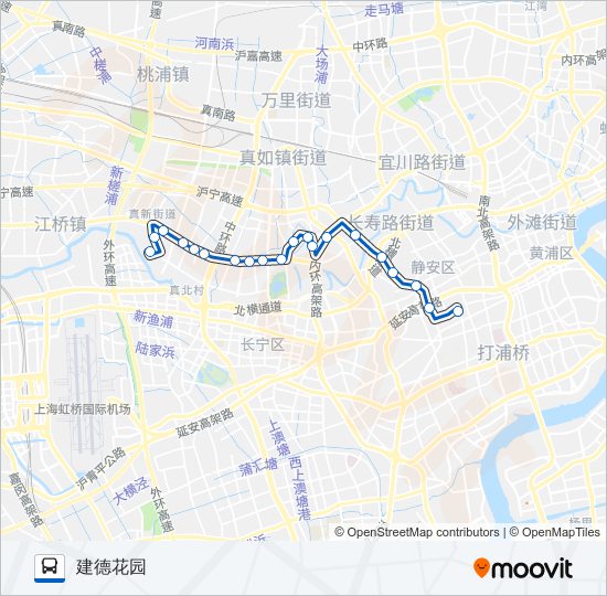 公交94路的线路图