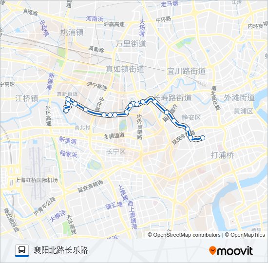 公交94路的线路图
