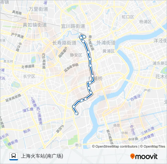 104路 Bus Line Map