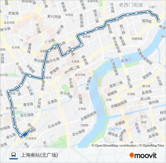 303路 Bus Line Map