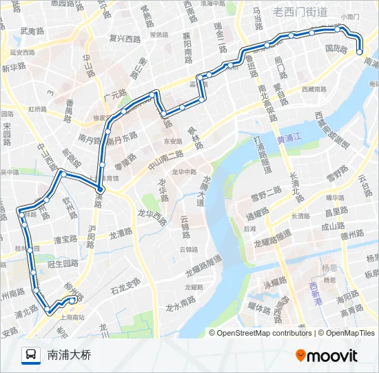 303路 Bus Line Map