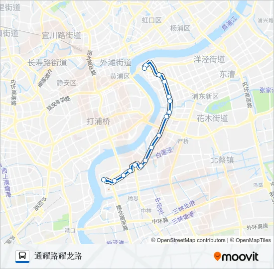 314路 Bus Line Map