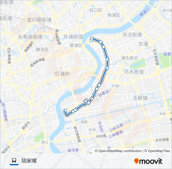 314路 Bus Line Map