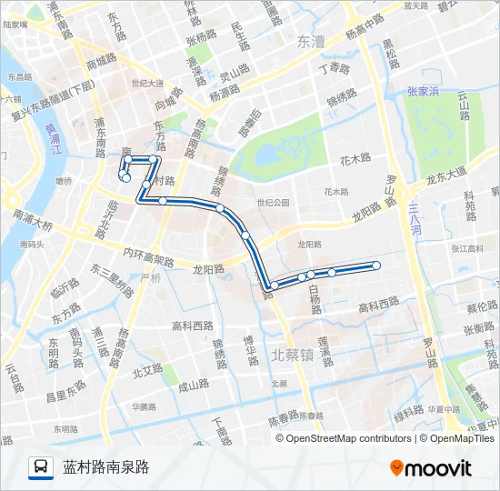 629路 Bus Line Map