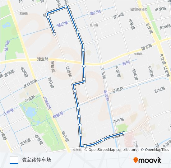 764路 bus Line Map