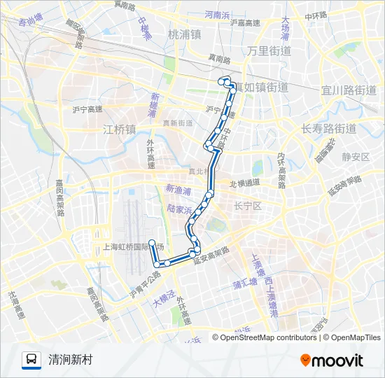 807路 Bus Line Map