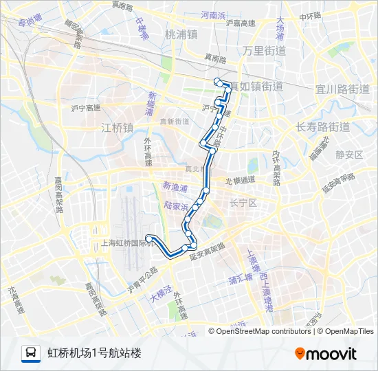 807路 Bus Line Map