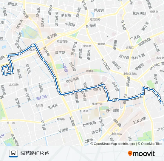 809路 Bus Line Map