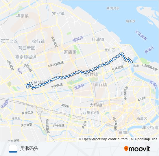 811路 bus Line Map