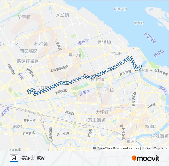 811路 Bus Line Map