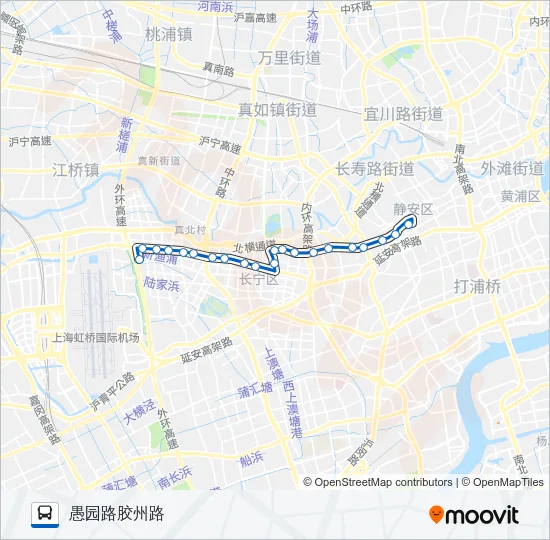 825路 Bus Line Map