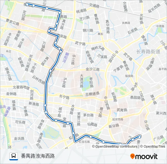 827路 Bus Line Map