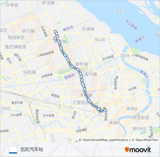 840路 bus Line Map