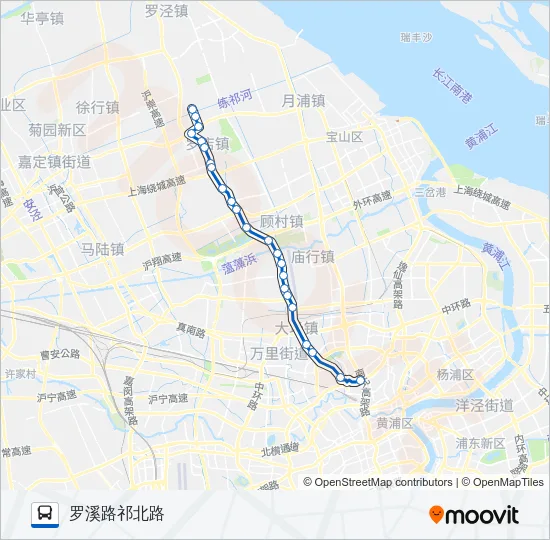 840路 Bus Line Map
