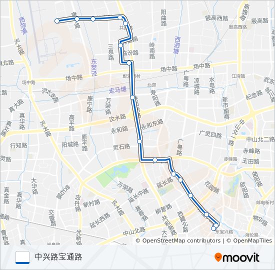 862路 bus Line Map