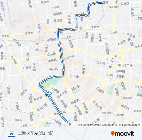 912路 bus Line Map