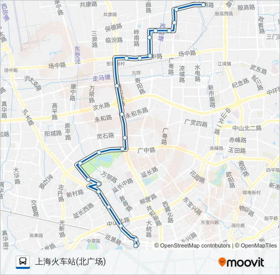 912路 Bus Line Map