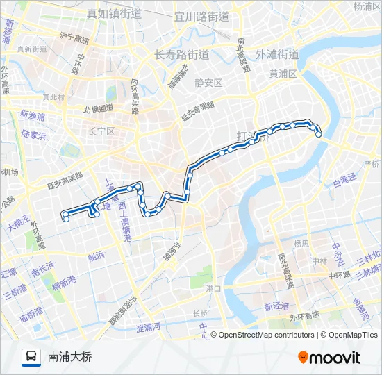 931路 Bus Line Map