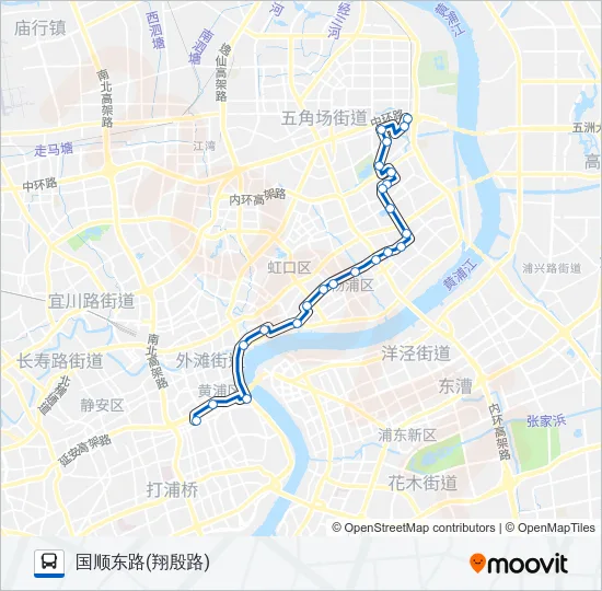934路 Bus Line Map