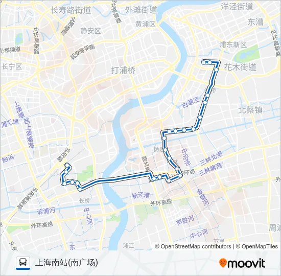 973路 Bus Line Map