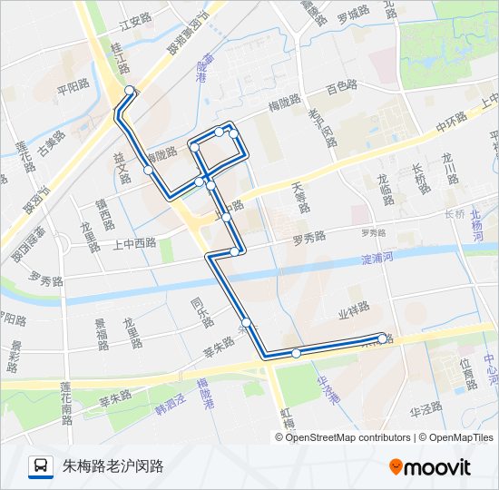 公交50区间路的线路图