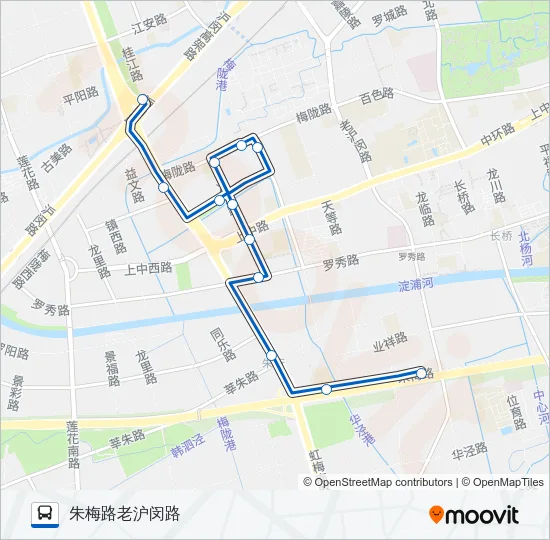 50路区间 Bus Line Map