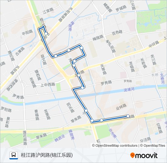 50路区间 bus Line Map