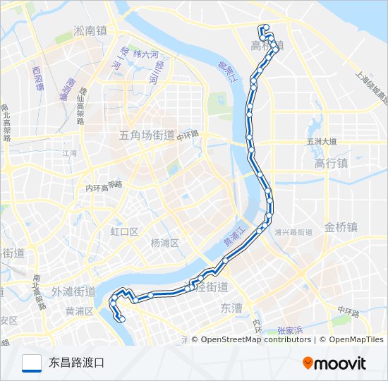 81路 bus Line Map