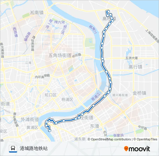 81路 Bus Line Map