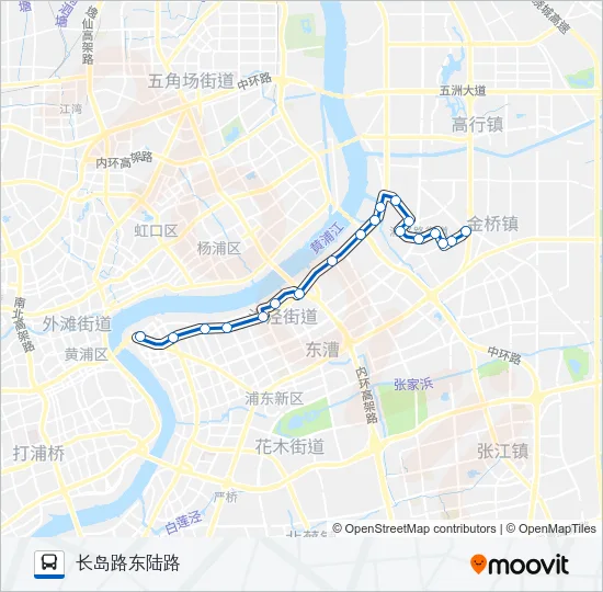 85路 Bus Line Map
