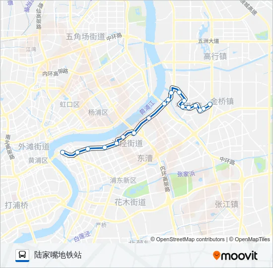 85路 Bus Line Map