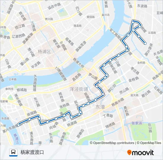 130路 Bus Line Map