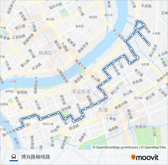 130路 Bus Line Map