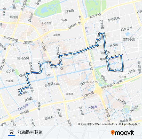 161路 Bus Line Map
