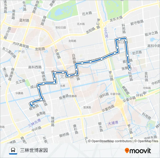 161路 Bus Line Map