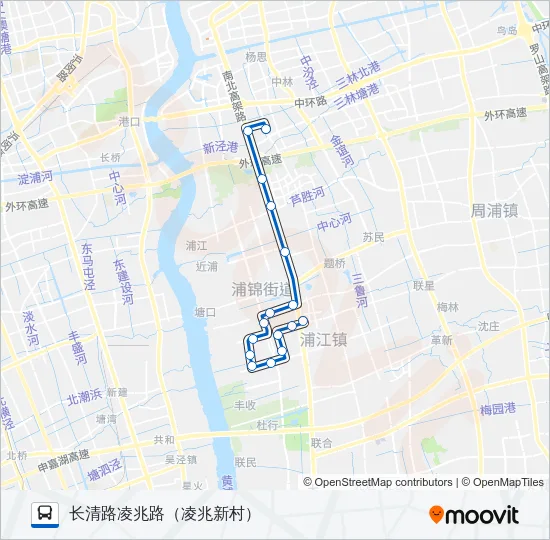 163路 Bus Line Map