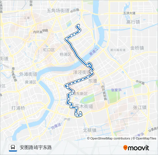 169路 Bus Line Map