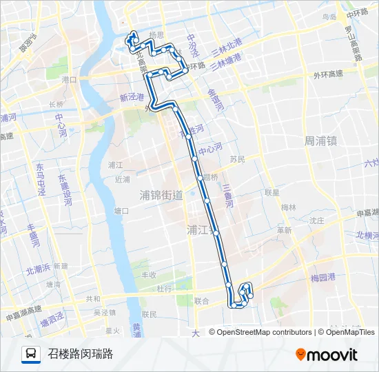 174路 Bus Line Map