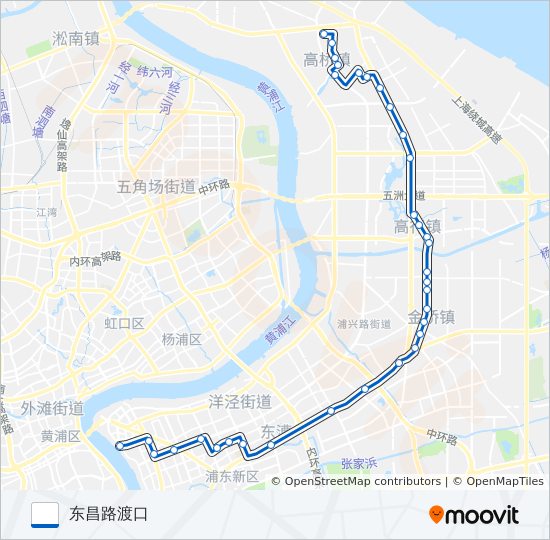 181路 bus Line Map