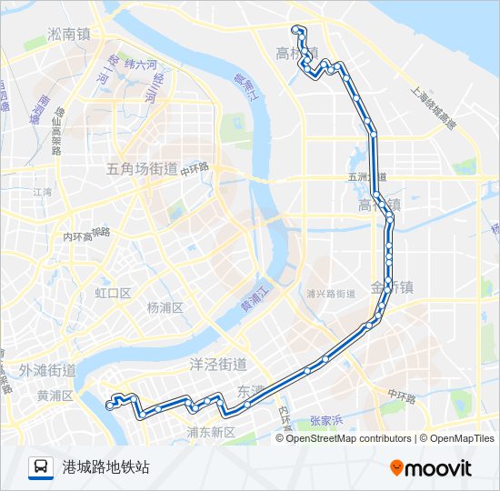 181路 Bus Line Map