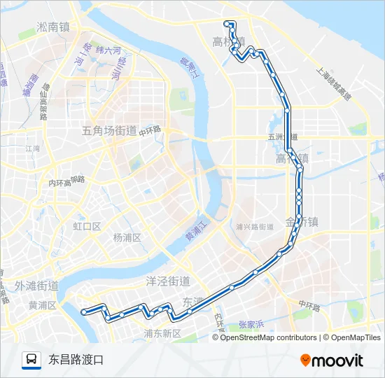 181路 Bus Line Map